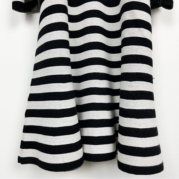 Ann Taylor Women’s Striped Cold Shoulder Peplum Top Small - Picture 6 of 12